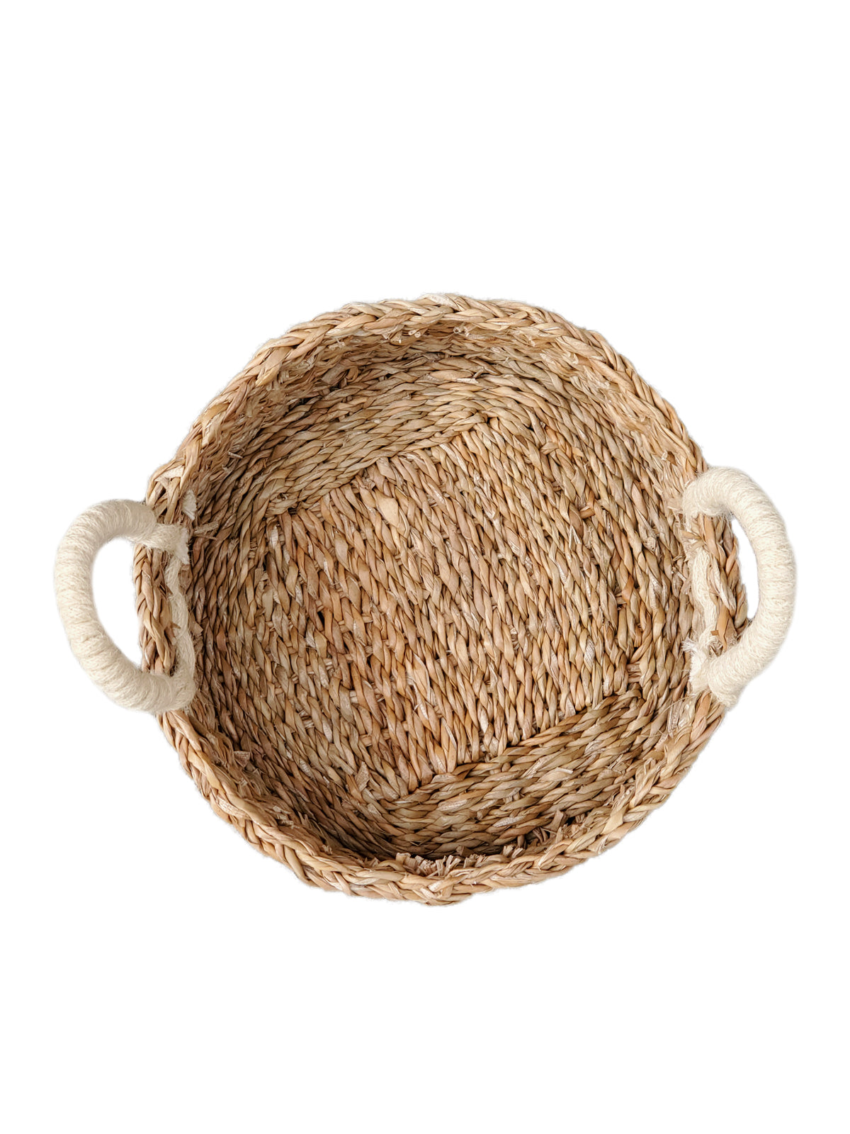 Handwoven Seagrass Bread Basket – Cottagecore Kitchen & Farmhouse Table Décor