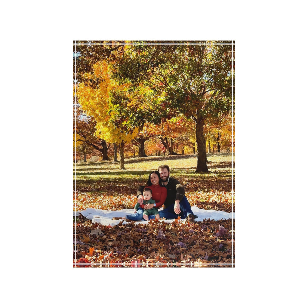 Personalized Photo Block - Custom Family Picture Desktop Display